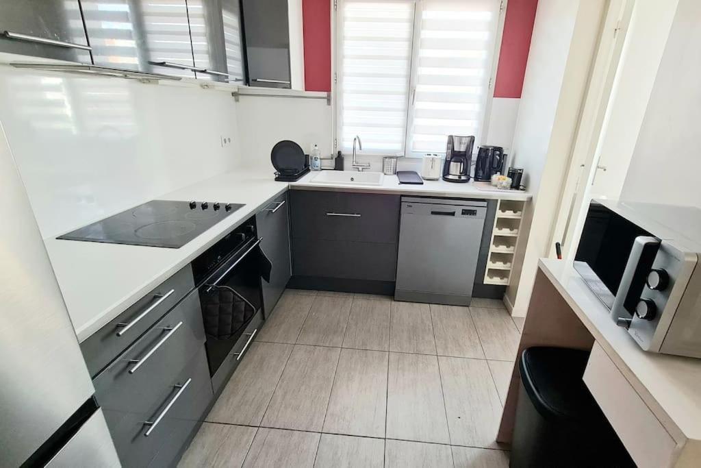 Appart Cosy & Spacieux-Metro7 Louis-Aragon+Parking Apartment Vitry-sur-Seine Exterior photo
